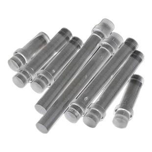 3mm平头PC透明导光柱LED贴片导光柱台阶导光帽发光管灯罩带卡痕CY