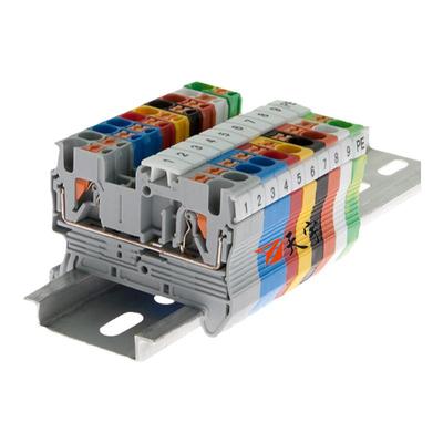 TPT2.5弹簧接线端子直插式端子排