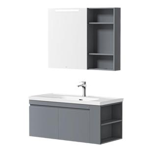 箭牌浴室柜陶瓷一体盆实木卫生间洗漱台卫浴柜洗脸盆洗手盆柜组合