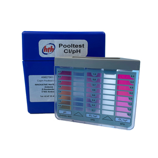 hth水质测试盒泳池专用PH酸碱Cl余氯碱度TAC DPD法家用检测