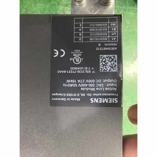 议价西门子电源6SL3130-7TE21-6AA3
