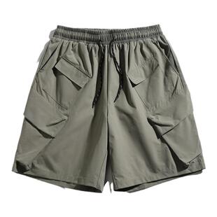 FEI OREETA山系 夏季多口袋设计户外工装短裤装微弹沙滩五分裤