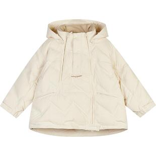 【运动系列】江南布衣童装中长款羽绒服H型25冬男女童jnbybyjnby