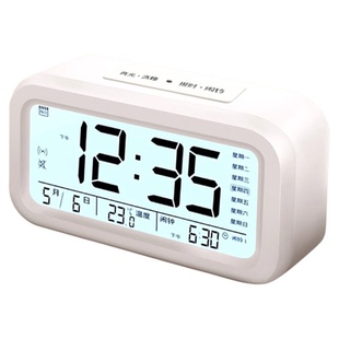 闹钟学生专用起床神器2025新款智能电子时钟儿童强力叫醒充电闹铃