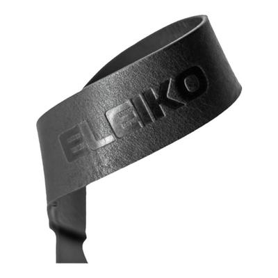 eleiko牛皮拉带黑色力量助力带