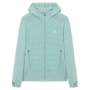 【格格绒】拓路者秋冬保暖拼接连帽棉服女式户外跑步运动棉衣外套