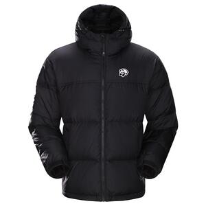 [熊猫联名]骆驼户外羽绒服女冬季小个子短款连帽保暖面包服防泼水