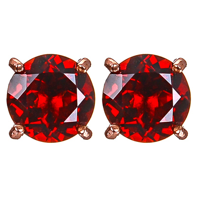 新款天然鸽血红宝石色四爪女白金