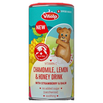 瑞士维C蜂蜜菊花晶清火奶伴