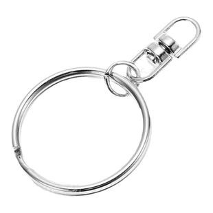 旋转8字钥匙扣C配开口圈连接玩具公仔饰物创意小礼品吊挂圆环配件