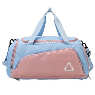 大容量短途旅行包女士运动健身包手提双肩两用行李袋旅游登山背包