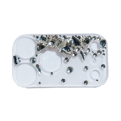 奢华爆闪堆钻苹果17镜头膜镂空闪