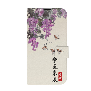 适用opporeno15c手机壳reno15c保护国风画皮套oppo镜头全包PMD110防摔5g硅胶翻盖opporeon15C男女c5g新款挂绳