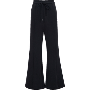 ONLY2026春季新款天丝云感面料弹力腰头中线拼接宽松直筒休闲裤女