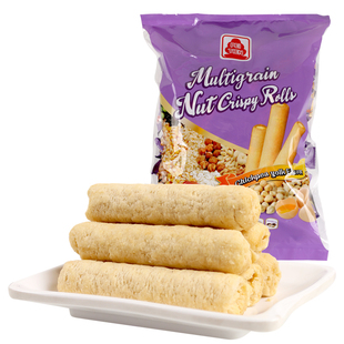 美国超市同款台湾特产北田综合谷物坚果香脆卷鹰嘴豆蛋黄味99棒