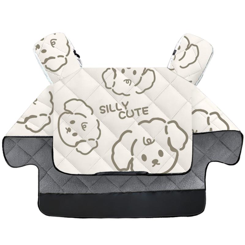 小型电动车冬天挡风被双面防水加绒加厚防风电瓶摩托车挡雨罩四季