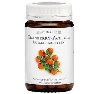Sanct Bernhard德国进口酸甜可口蔓越莓针叶樱桃VC含片
