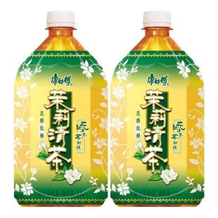 康师傅茉莉清茶大瓶1L装解渴即饮茉莉花茶饮料正品整箱聚会家庭装