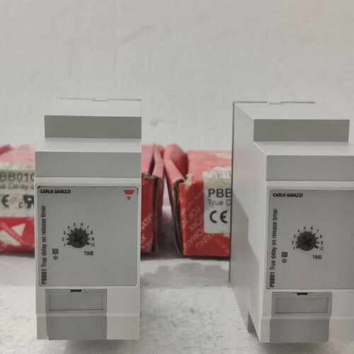 2 Pezzi Carlo Gavazzi PBB01 True Delay On Release Timer PBB0