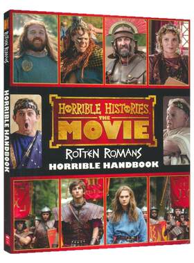 Horrible Histories The Movie Rotten Romans The Handbook 可怕的历史电影版 罗马的衰落官方电影手册 英文原版进口儿童图书