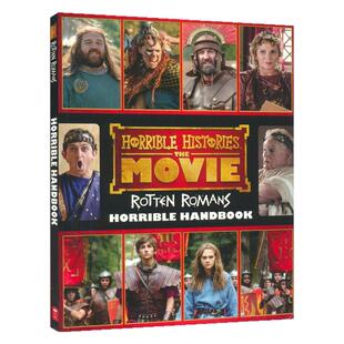 Horrible Histories The Movie Rotten Romans The Handbook 可怕的历史电影版 罗马的衰落官方电影手册 英文原版进口儿童图书