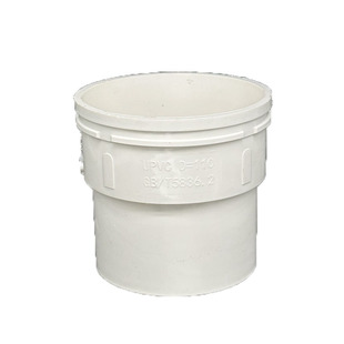 PVC下缩口直接50 75 110 160mm直径异形配件排水管件内插外直插