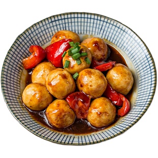 特爽马鲛鱼丸 平海弹牙鱼旦火锅料冷冻食品关东煮500克/包28粒