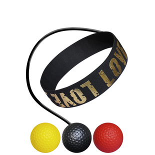 中老年人拳击反应球头戴式健身球锻炼身体运动器材成人训练回弹球