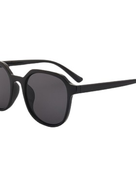 防紫外线方框复古时尚黑茶色墨镜