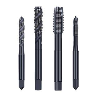 含钴机用丝锥先端螺旋丝攻不锈钢打孔神器专用钻头4m5m6m8m10直槽