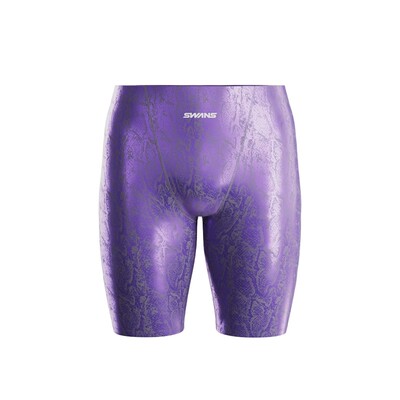 swans男士泳裤2026蛇纹紫蟒