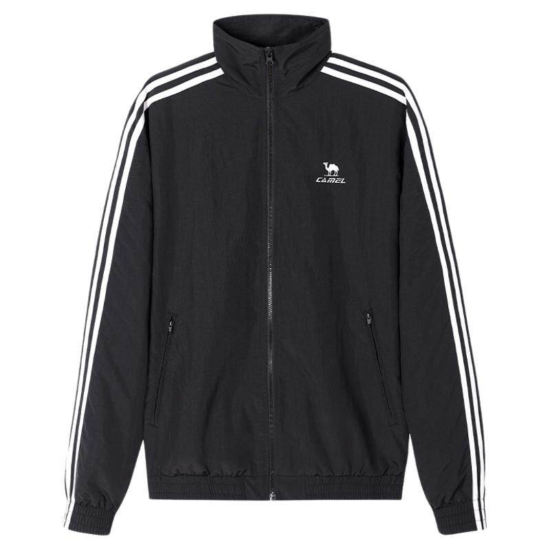 骆驼立领风衣外套男女款