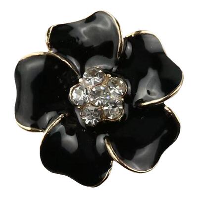 法式复古风金属纽扣大衣百搭扣子