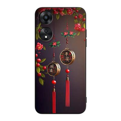 luckrider适用于oppoa58手机壳a58x新款彩绘oppea58硅胶软套opa1x防摔popo复古国潮风保护套phj110高级感opop