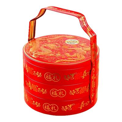徐福记喜糖礼盒装手提结订婚春节