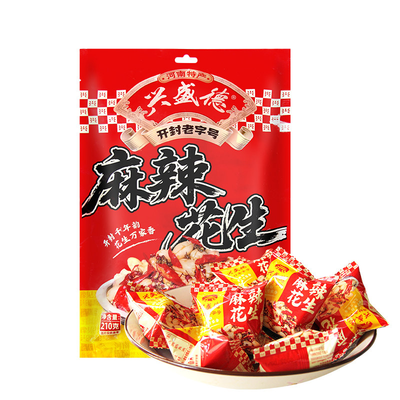 兴盛德手抓包袋装麻辣藤椒花生2花生