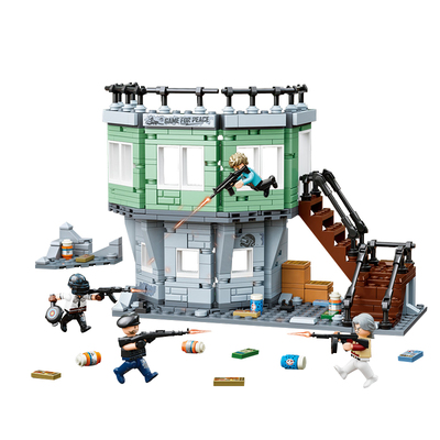 和平精英炮楼拼装积木