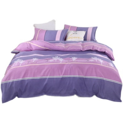 加厚磨毛四件套公主风亲肤可裸睡