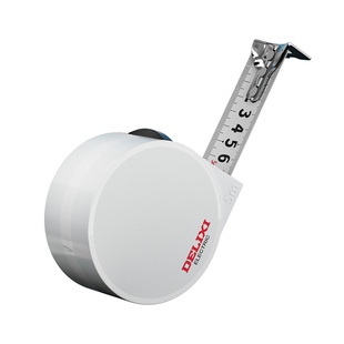 德力西卷尺设计师专用尺子5米加厚加硬迷你小型米尺3米正品钢卷尺