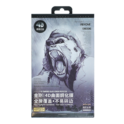 WK金刚4D高清钢化膜厚度0.25mm