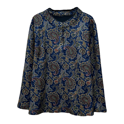 长袖德绒加绒加厚木耳领打底衫