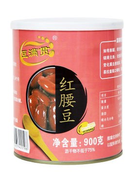 豆满贯红腰豆罐头900g开罐即食