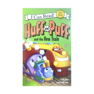 英文原版绘本 Huff and Puff 汪培珽书单启蒙认知180元16件 I Can Read level 1儿童英语分级阅读系列 Pete the Cat皮特猫Syd Hoff