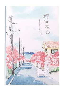 加厚软面抄胶套笔记本可爱