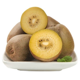 黄心猕猴桃新鲜猕猴桃包邮孕妇现摘非野生官方旗舰店特大果10斤装