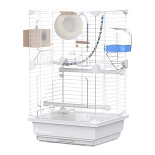 鸟笼鹦鹉笼子家用大号玄凤虎皮绣眼珍珠专用大鸟笼大型亚克力前透