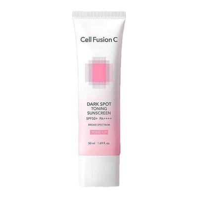 韩国直邮Cell Fusion C秀肤生粉色防晒霜女款隔离遮瑕二合一50ml