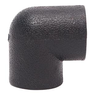 焊接弯头pe管件pe管接头自来水管配件pe给水管4分6分承插热熔弯头