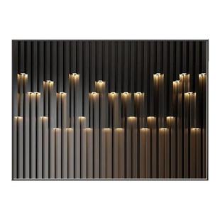 现代简约电表箱装饰画电源总开关遮挡挂画大气弱电箱电闸箱壁画