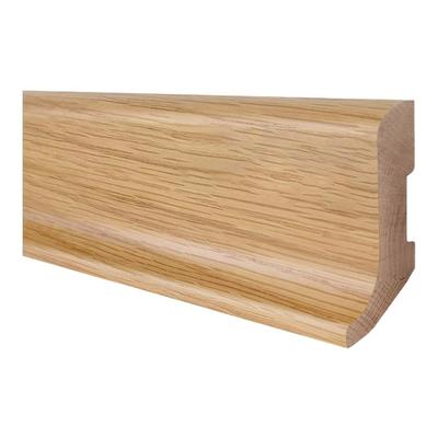 6公分地热款实木烤漆L型踢脚线